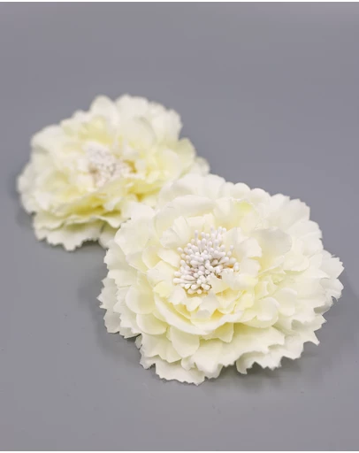 FORD MILLINERY - Maria Clips White