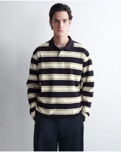 COS - Interlock Cotton Polo Shirt