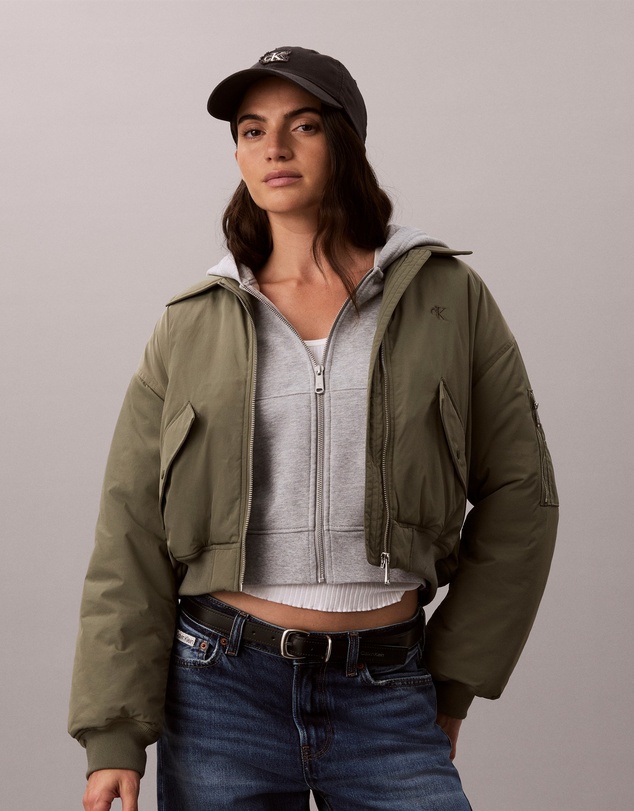 Calvin Klein Jeans - Nylon Padded Bomber Jacket