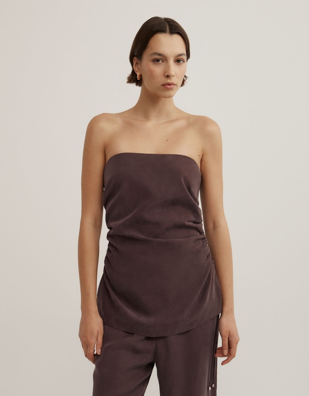 Witchery - Cupro Strapless Top