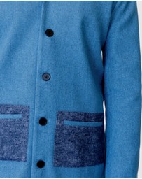 Justin Cassin - Hemming Woven Coat