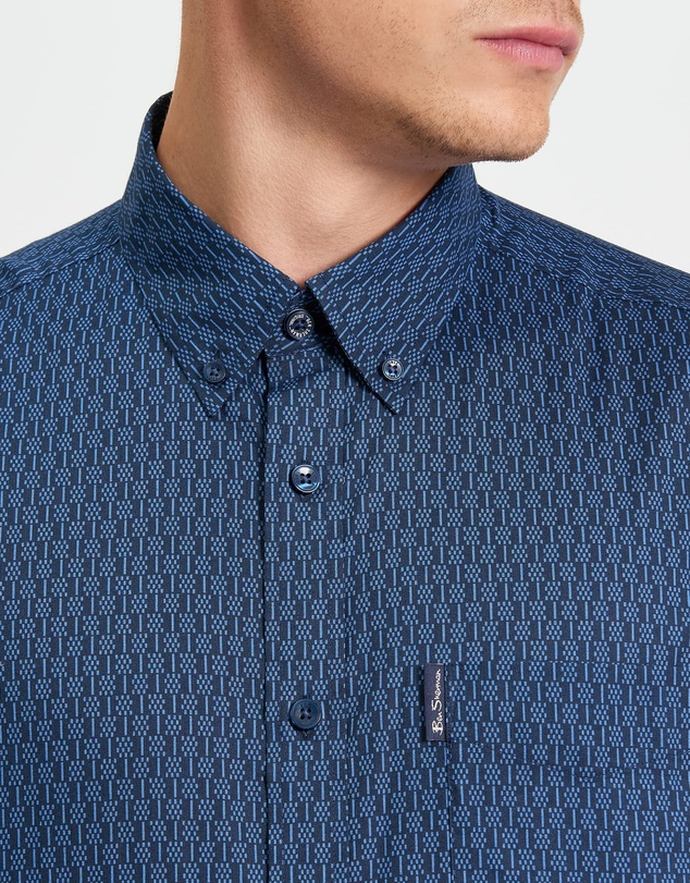 Ben Sherman - Mono Geo Print Shirt