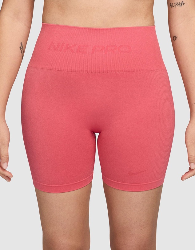Nike - 5in Pro Seamless Dri-FIT High-Waisted Biker Shorts