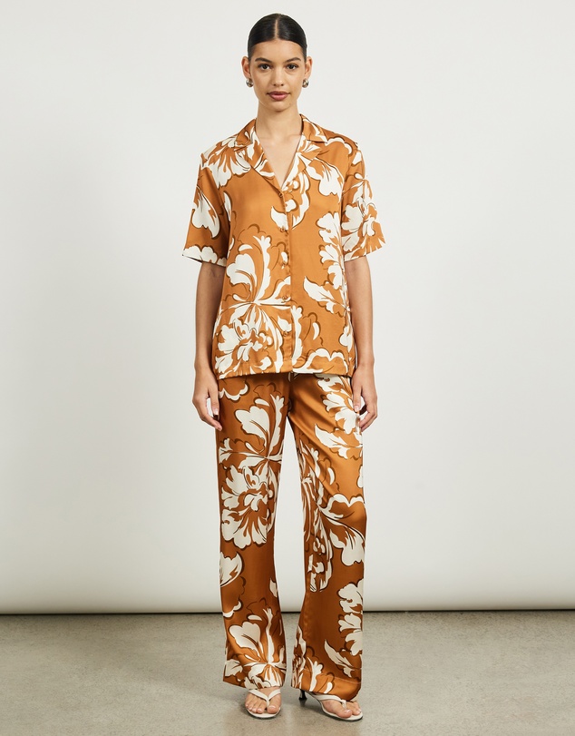 Minima Esenciales - Nila Printed Resort Shirt
