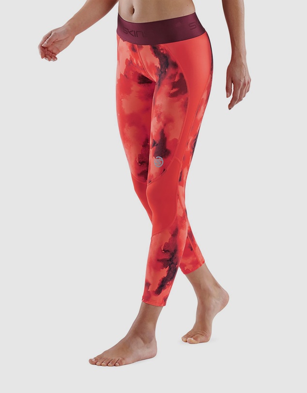 SKINS - SKINS Compression Series-3 Women's Long Tights Spark Camo Activewear