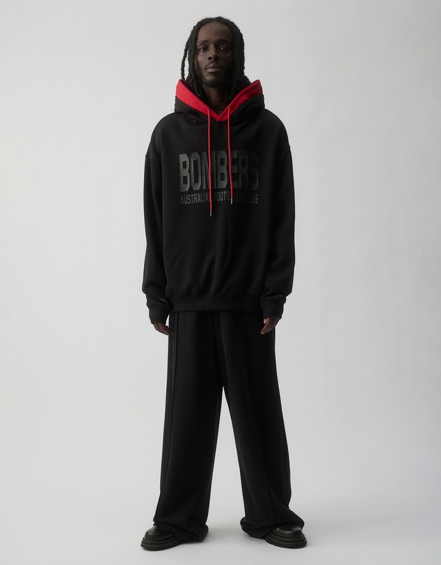 Strateas Carlucci x AFL - Essendon Bombers Double Hooded Jumper