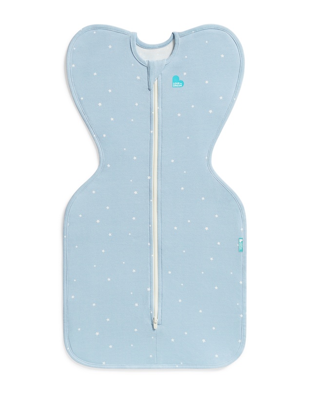 Love to Dream - Swaddle Up™ 1.0 TOG Cotton Powder Blue Twinkle