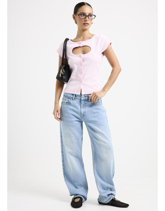 Subtitled - Holly Mom Denim Jeans