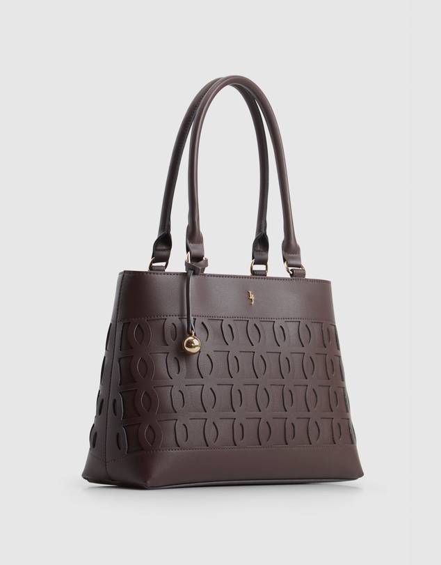 Laura Jones - Farrah Lasercut Tote Bag