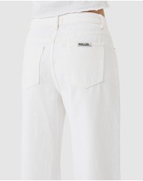 Rolla's - Kate Baggy Jean - Vintage White
