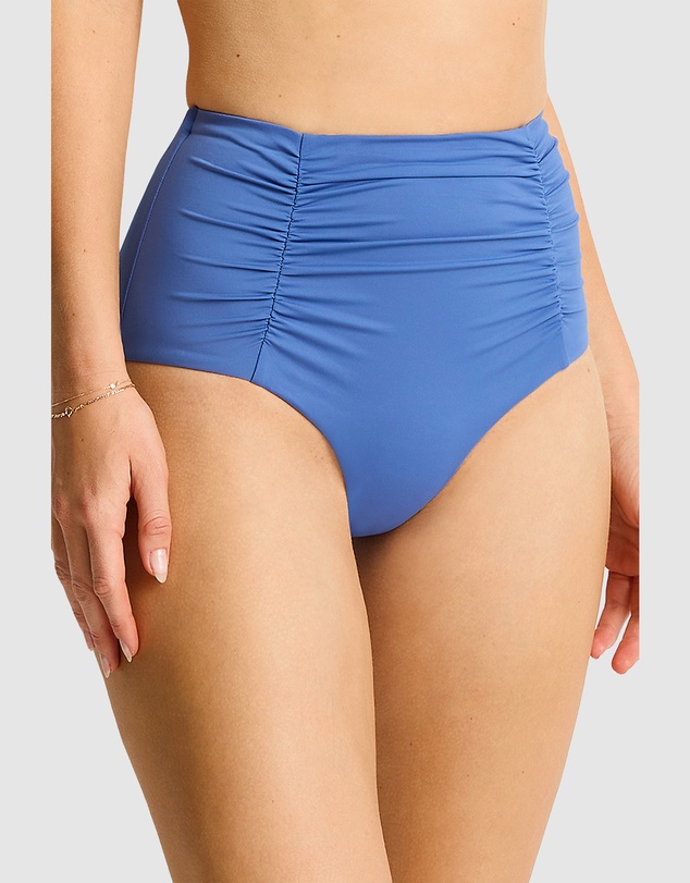 Sea Level Australia - Essentials Edit Super High Waist Gathered Pant