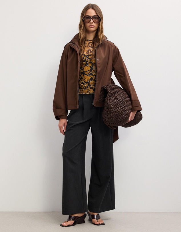 The Fated - Florence Long Sleeve Mesh Top