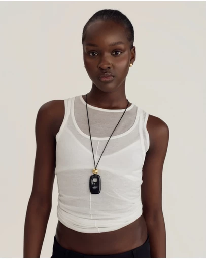 CENDRE - Alma Necklace 18K Gold
