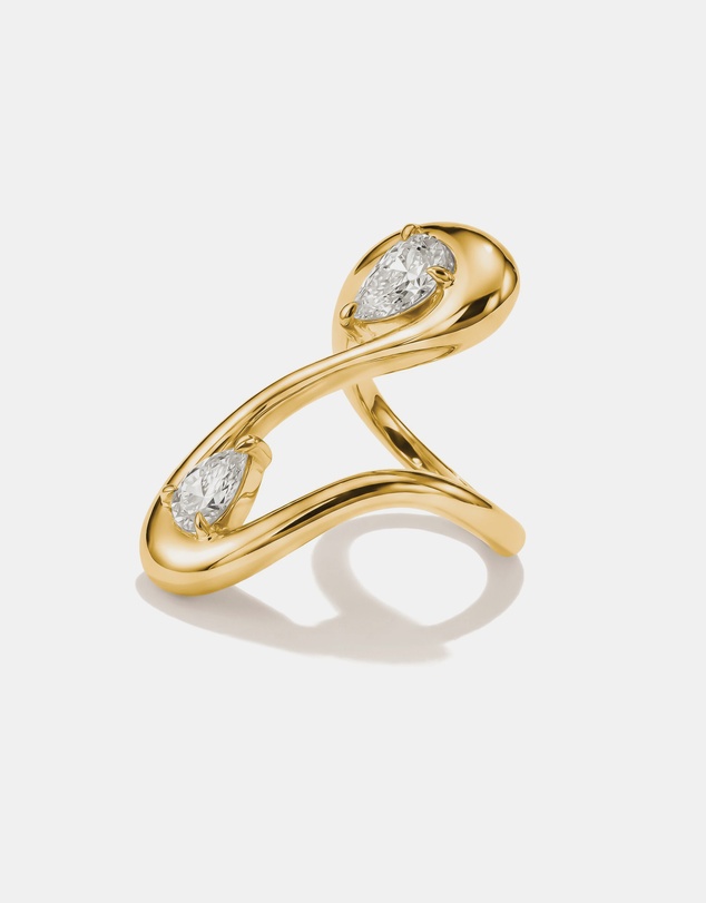 THOMAS SABO - THOMAS SABO Ring with zirconia in teardrop shape