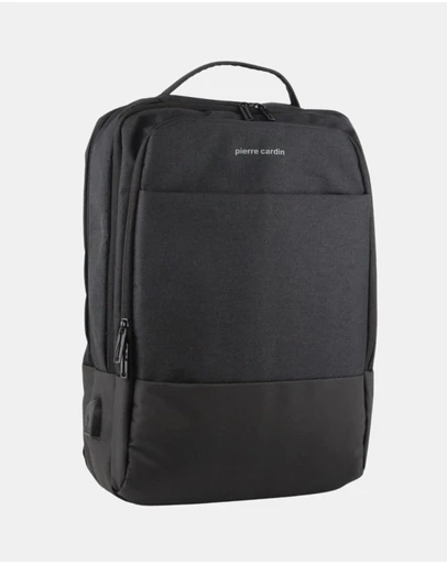 Pierre Cardin - Pierre Cardin Travel & Business Backpack with Built-in USB Port