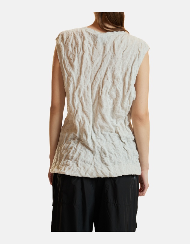Cynthia Rowley - Crinkle Knit Sleeveless Top