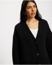 White By FTL - Amber Merino Cardigan