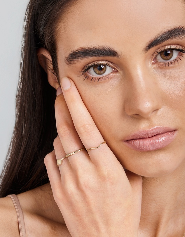 Zoe Olivia - 9K Gold Knot Ring