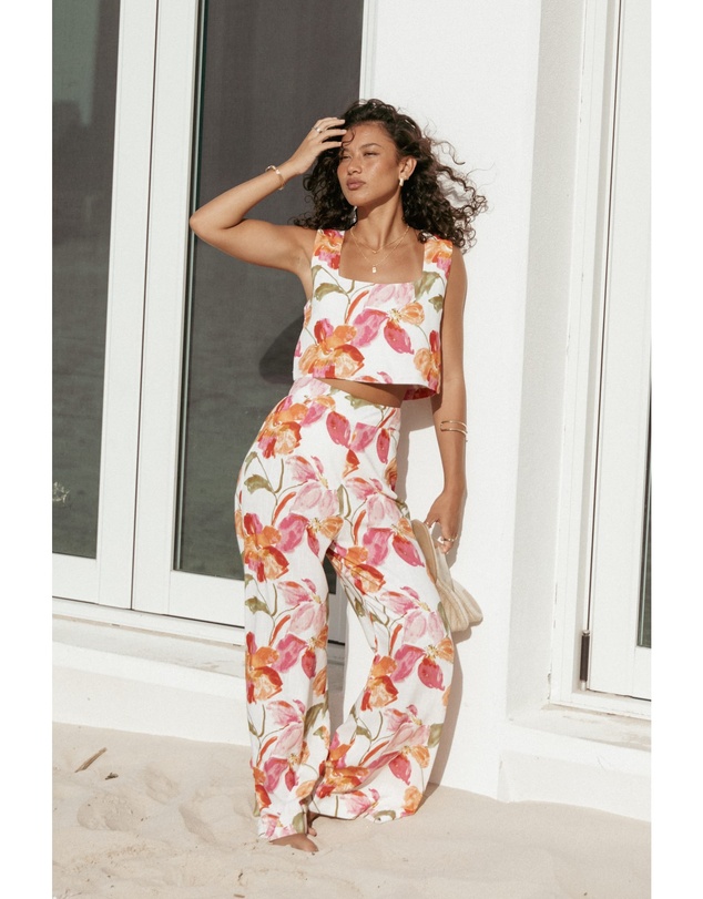 Petal & Pup - Dahliae Top - Everlyn Print