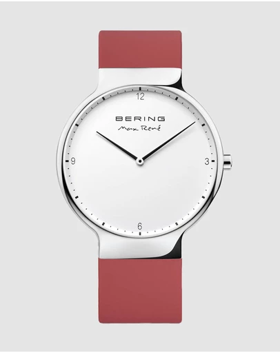 Bering - Gents Max René 40mm Red Watch