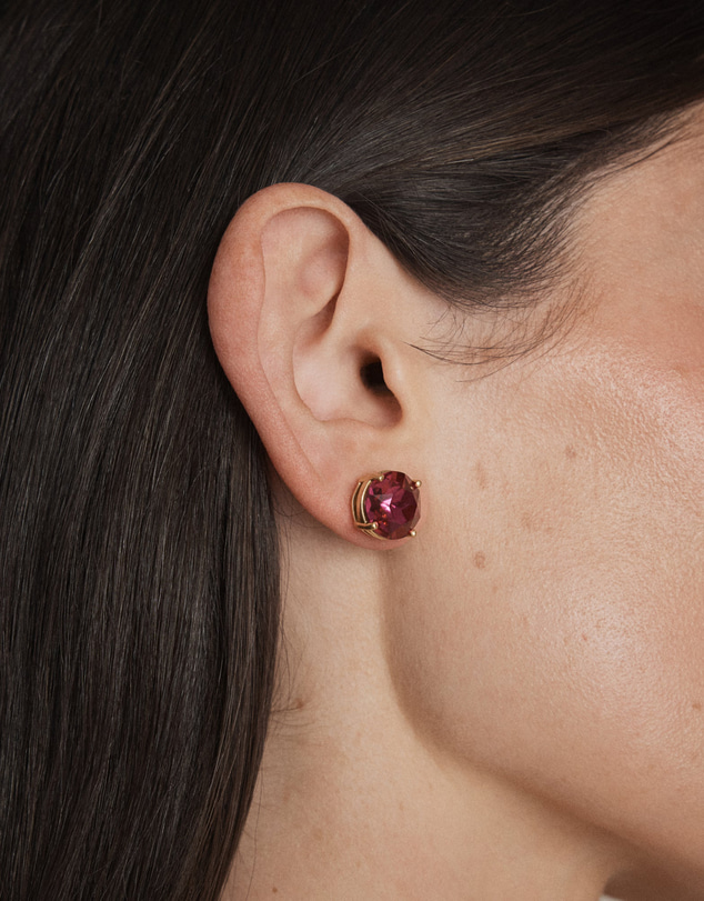 MIMCO - Glowy Crystal Stud Earrings