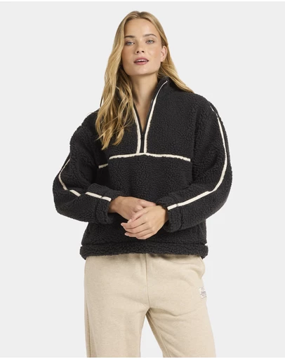 Billabong - Womens Getting Warm Pullover Fleece Top