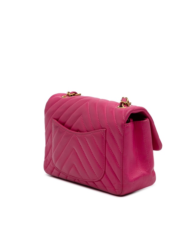 Pre-Loved by Azura Reborn - Pre-Loved chanel Mini Flap Chevron Quilted Bag