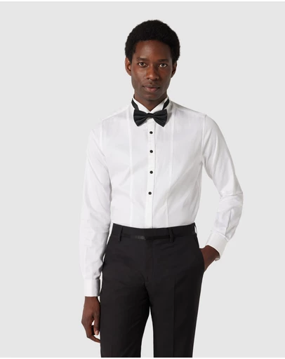 Politix - Long Sleeve Fly Collar Shirt