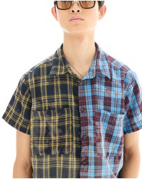 THE TALES - The Tales Half n Half Flannel Camp Shirt