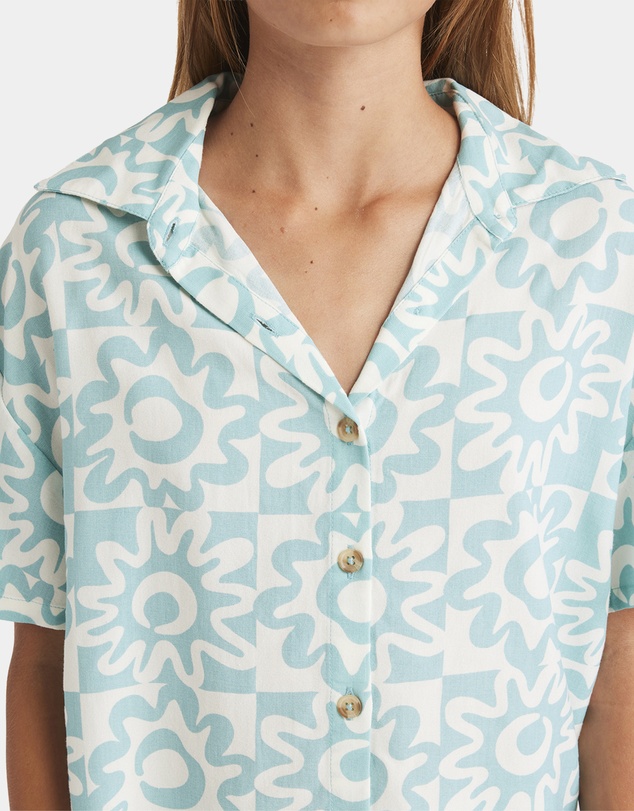 Billabong Kids - Girls 8 to 16 Lost On You Short Sleeve Shirt