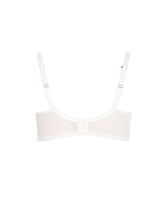 City Chic - Plus size Ophelia Push Up Bra - ivory