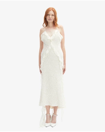 Bardot - Marsella Ruffle Midi Dress