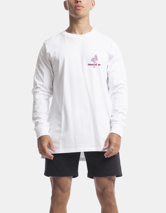 Vacancy Co - Flamingo Club Long Sleeve Tee