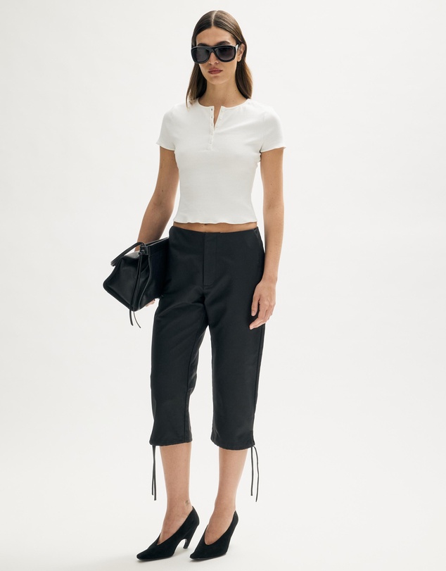 Minima Esenciales - Suri Cotton Capri Pants