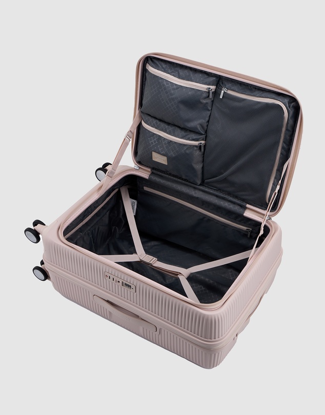 American Tourister - Curio Book Opening Medium Suitcase Expandable (68Cm)