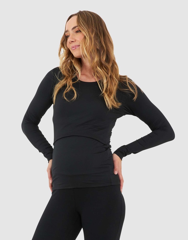 Ripe Maternity - Luxe Knit Nursing Top