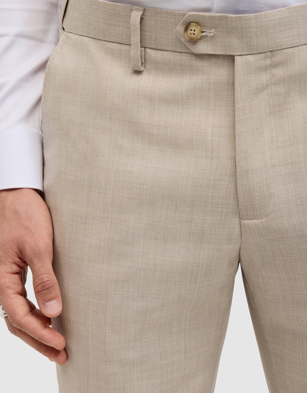 Politix - Wool Blend Regular Stretch Premium Tailored Pant