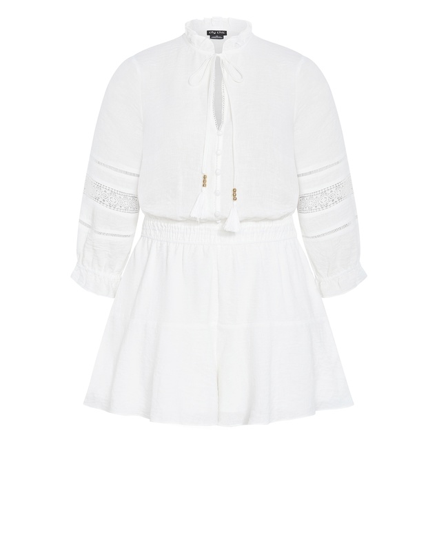 City Chic - Faye Playsuit