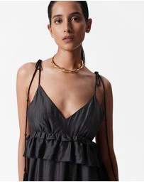 & Other Stories - Strappy Midi Dress