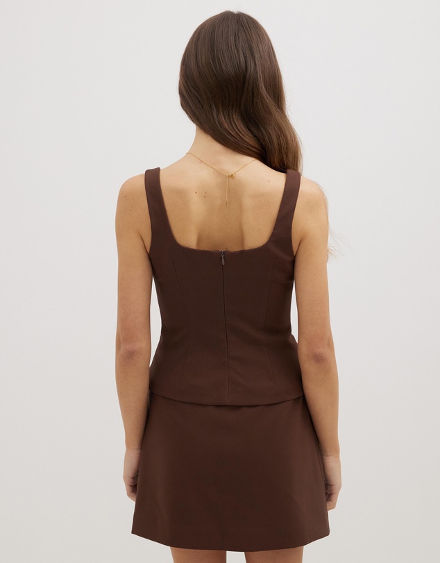 Dazie - Bossy Babe Scoop Neck Top