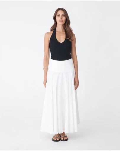 Forcast - Chantell Halter Knit Top