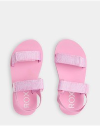 Roxy - Girls 5 to 11 Cage Sandals