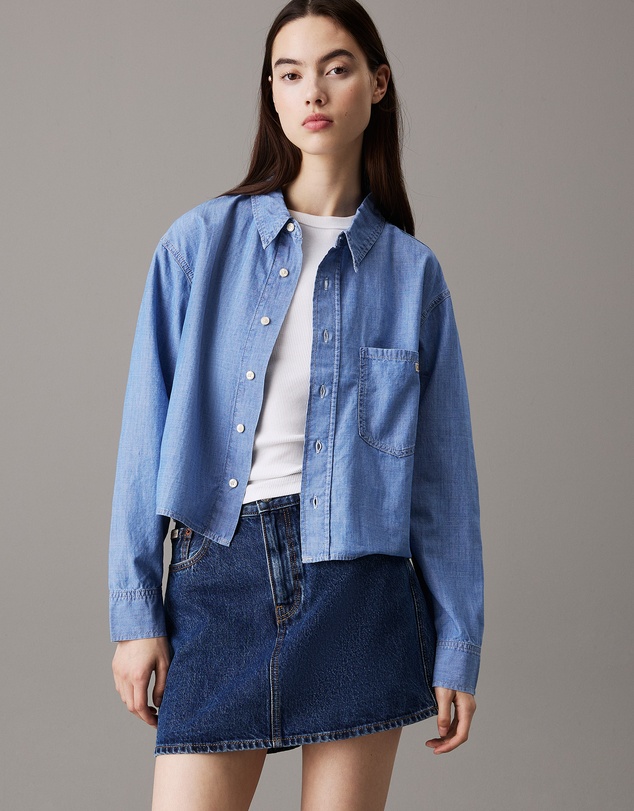 Calvin Klein Jeans - Relaxed Chambray Denim Shirt