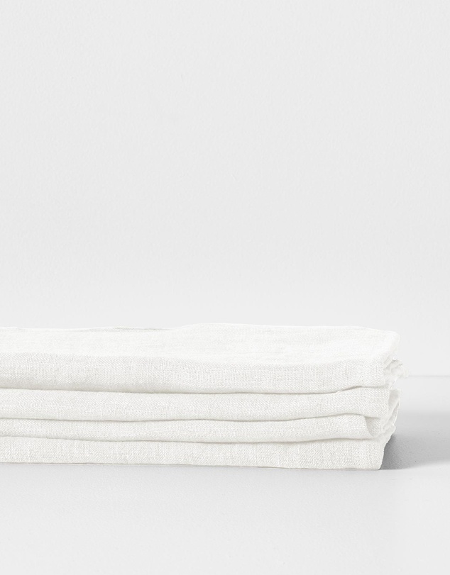 Aura Home - Vintage Pure Linen Napkin Set of 4