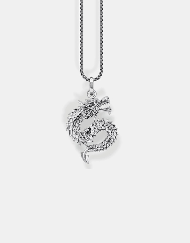 THOMAS SABO - Necklace with dragon pendant
