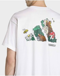adidas Performance - TERREX NATURE LOGO GRAPHIC T-SHIRT Mens