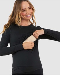 Ripe Maternity - Luxe Knit Nursing Top