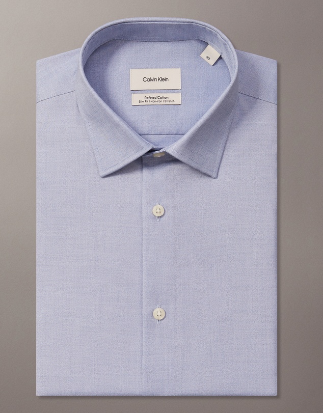 Calvin Klein - Refined Cotton Dress Shirt