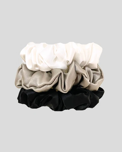 SILK MAGNOLIA - Pure Silk Scrunchie