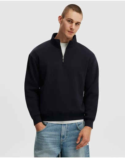 Cotton On - 1/4 Zip Fleece